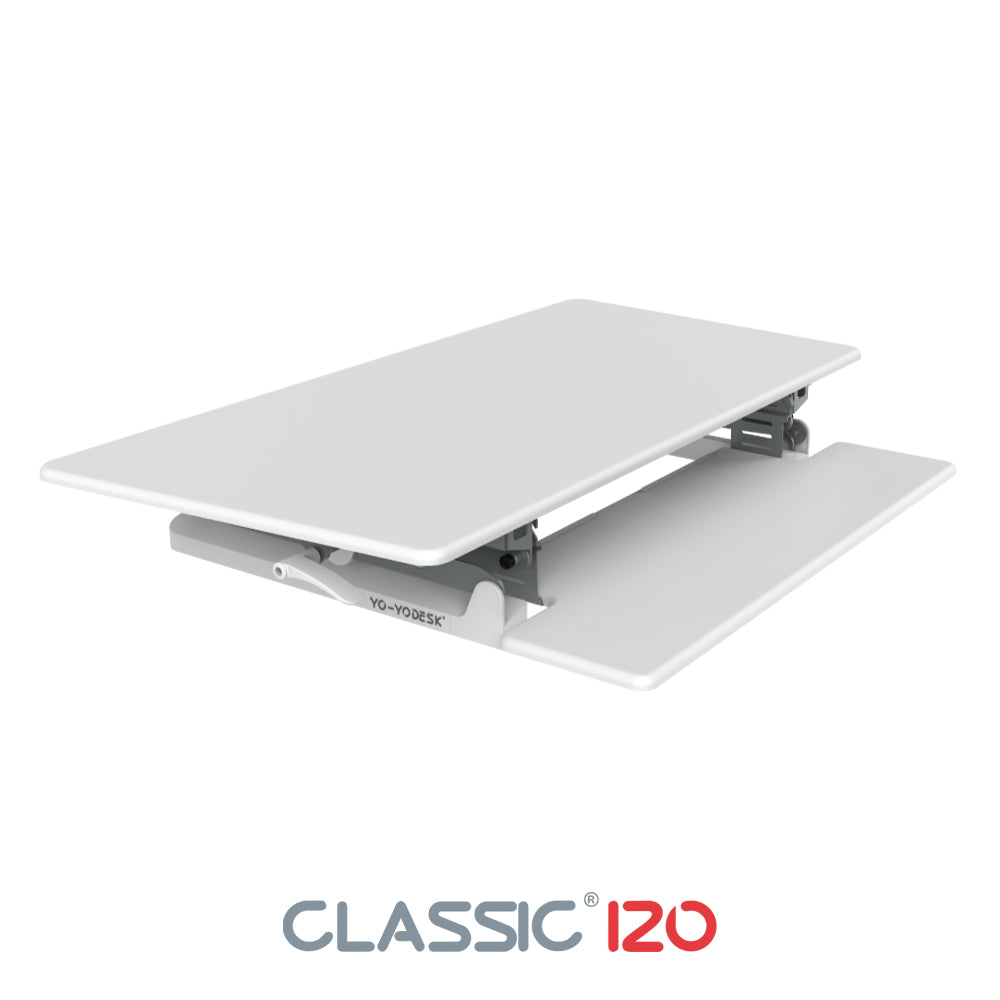 yo yo desk 120 white