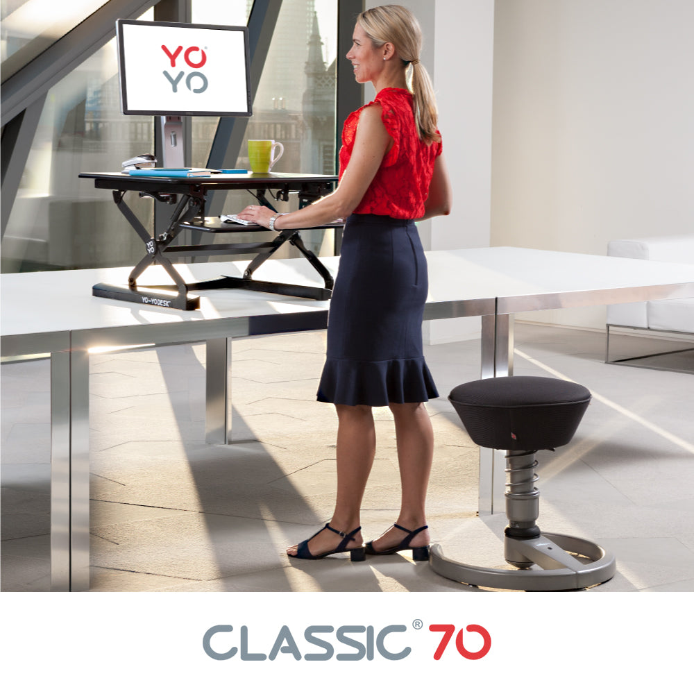 Yo-Yo DESK 70 Single Monitor Standing Desk Converter