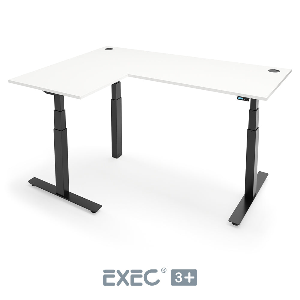 Yo-Yo DESK EXEC 3+ Triple Motor L-Shaped Height Adjustable Standing Desk