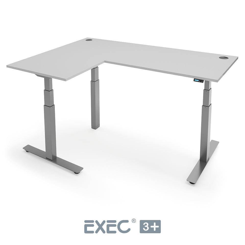 Yo-Yo DESK EXEC 3+ Triple Motor L-Shaped Height Adjustable Standing Desk