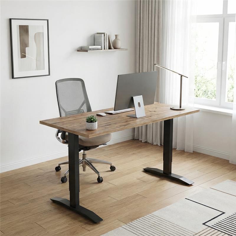 hero img height adjustable desk with black frame
