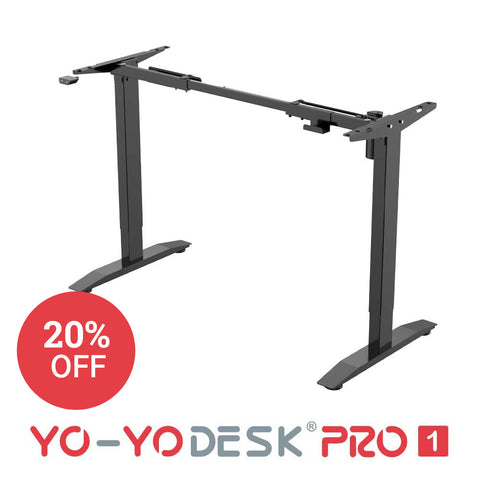 Yo-Yo DESK PRO 1 Single Motor Electric Height Adjustable Standing Desk