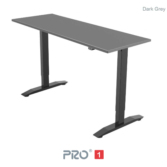 Yo-Yo DESK PRO 1 Single Motor Electric Height Adjustable Standing Desk