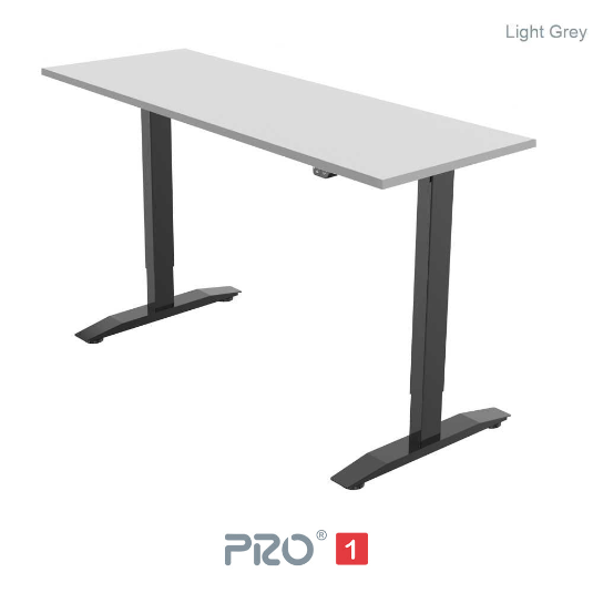 Yo-Yo DESK PRO 1 Single Motor Electric Height Adjustable Standing Desk