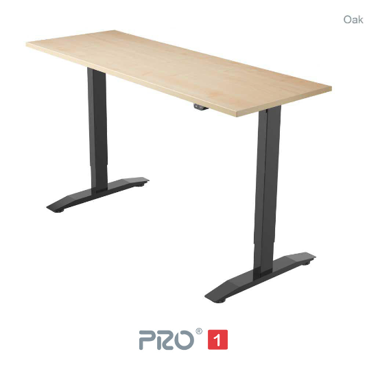 Yo-Yo DESK PRO 1 Single Motor Electric Height Adjustable Standing Desk