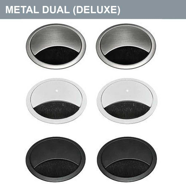 Metal Grommets (x2) - CHROME