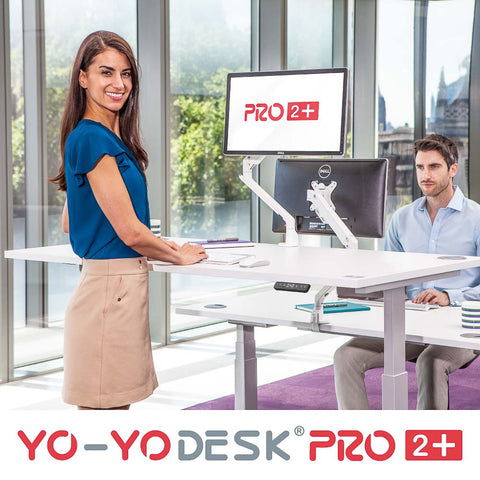 Yo-Yo DESK PRO 2+ Dual Motor Electric Adjustable Standing Desk