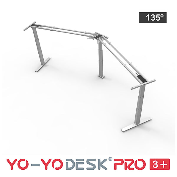 Yo-Yo DESK PRO 3+ Triple Motor L-Shape Extra Height Standing Desk